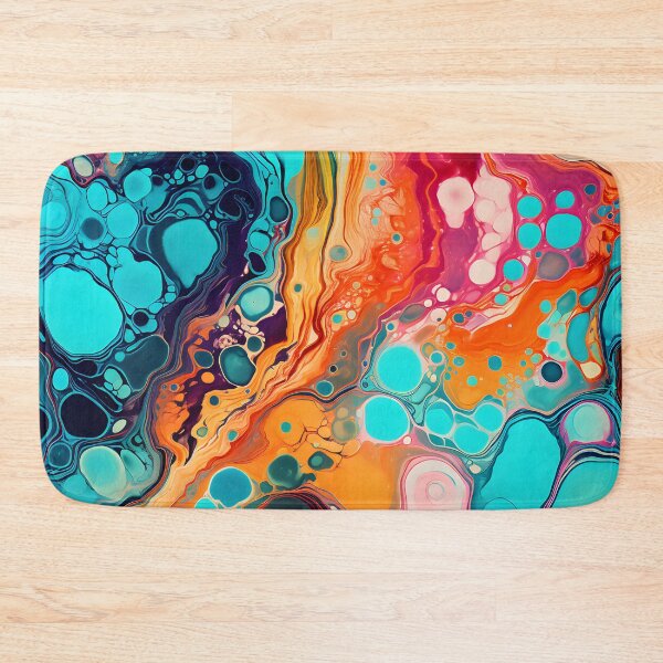 Item preview, Aquatic Color Fusion Abstract designed and sold by VectorPlace.
