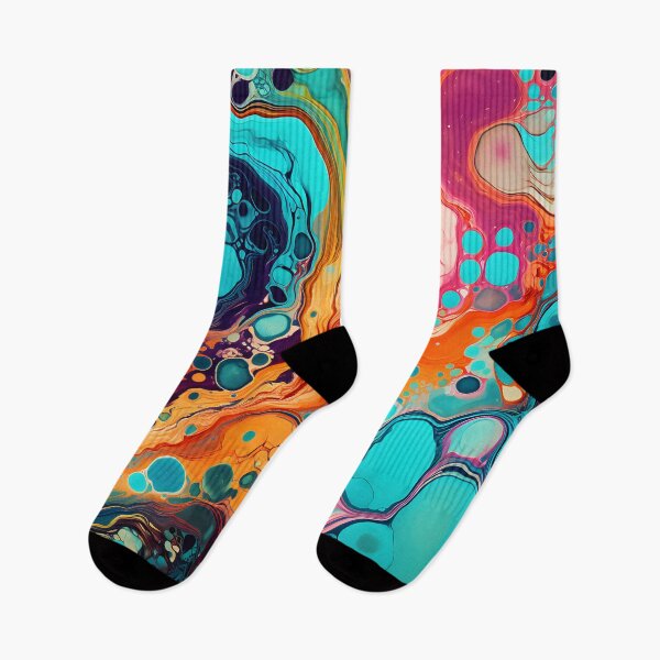 Item preview, Aquatic Color Fusion Abstract designed and sold by VectorPlace.