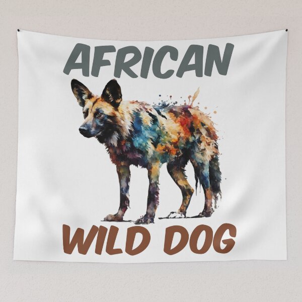 Item preview, African Wild Dog designed and sold by ishitastore08.