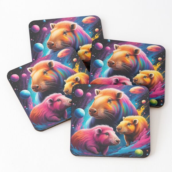 Item preview, Cosmic Capybaras (Digital) designed and sold by YooFoo.