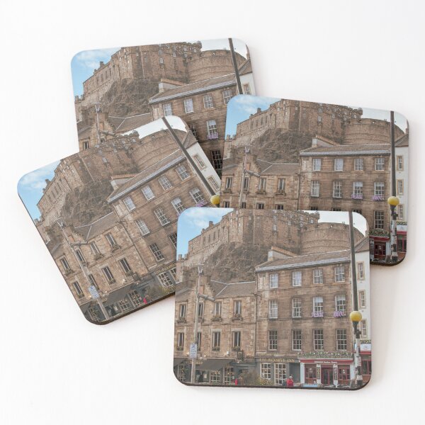 Item preview, Edinburgh Castle from Grassmarket in Old town designed and sold by cdkphotos.