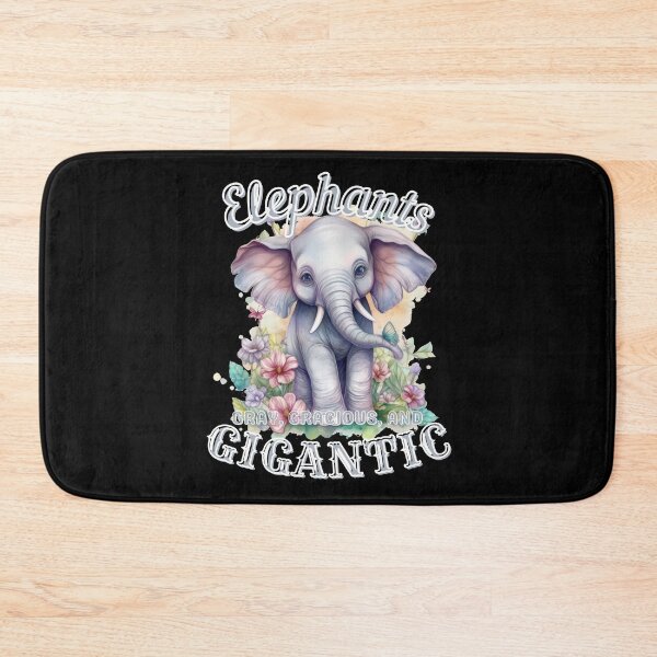 Item preview, Elephants: Gray, Gracious, and Gigantic designed and sold by ElephantVibes.