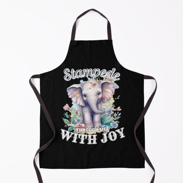 Item preview, Stampede Through Life with Joy designed and sold by ElephantVibes.