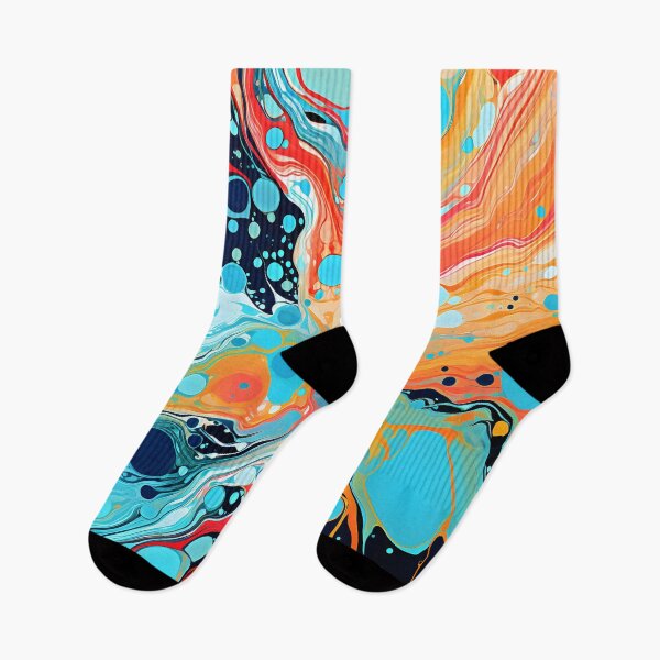 Item preview, Coral Reef Color Eruption Abstract designed and sold by VectorPlace.