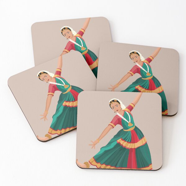 Item preview, Indian Classical dance Bharatnatyam  designed and sold by ThePurplePrints.