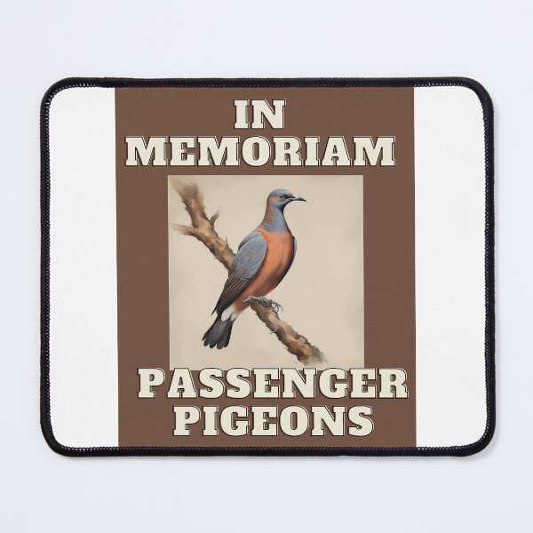 Item preview, In Memoriam: Passenger Pigeons (Brown) designed and sold by CraftTee.