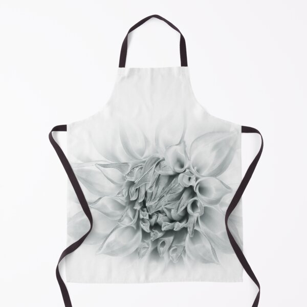 Item preview, Large dahlia flower retouched in silver metallic color. designed and sold by saiglobalnt.
