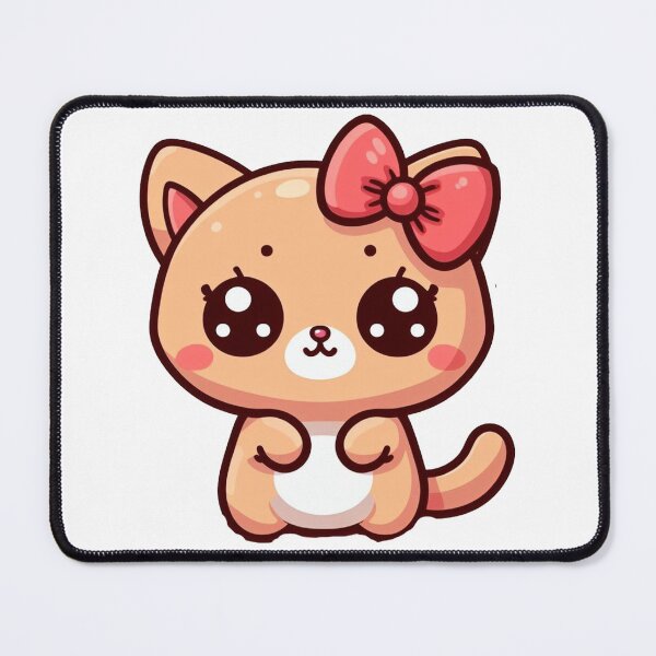 Item preview, cute orange kitty with cute eyes designed and sold by Wxjtecki.