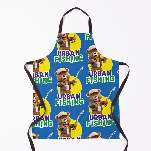 Item preview, Urban fishing, funny bear is fishing designed and sold by Mauswohn.