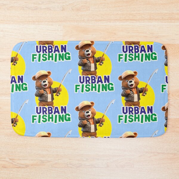 Item preview, Urban fishing, funny bear is fishing designed and sold by Mauswohn.