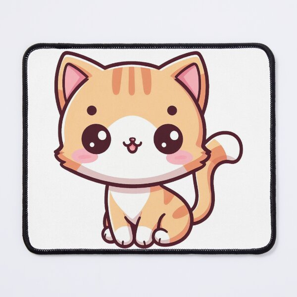 Item preview, cute orange kitty  designed and sold by Wxjtecki.