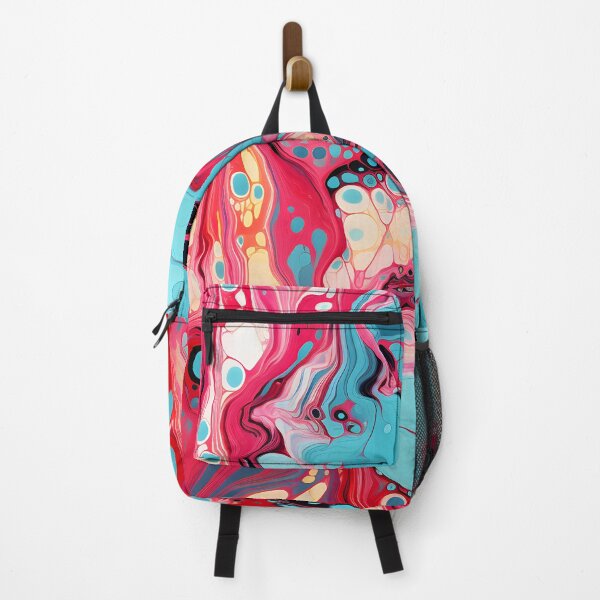 Item preview, Turquoise and Magenta Fluid Dynamics designed and sold by VectorPlace.