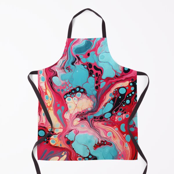 Item preview, Turquoise and Magenta Fluid Dynamics designed and sold by VectorPlace.