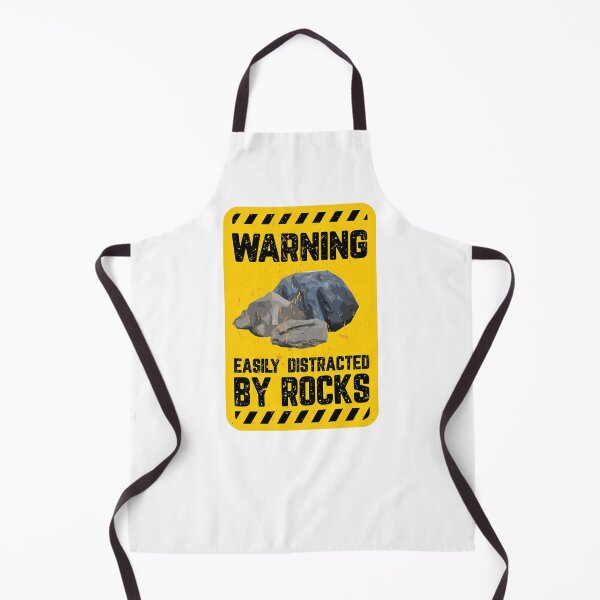 Item preview, Warning Easily Distracted By Rocks designed and sold by PetPanache.