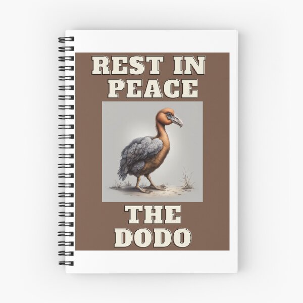 Item preview, Rest In Peace: The Dodo (Brown) designed and sold by CraftTee.