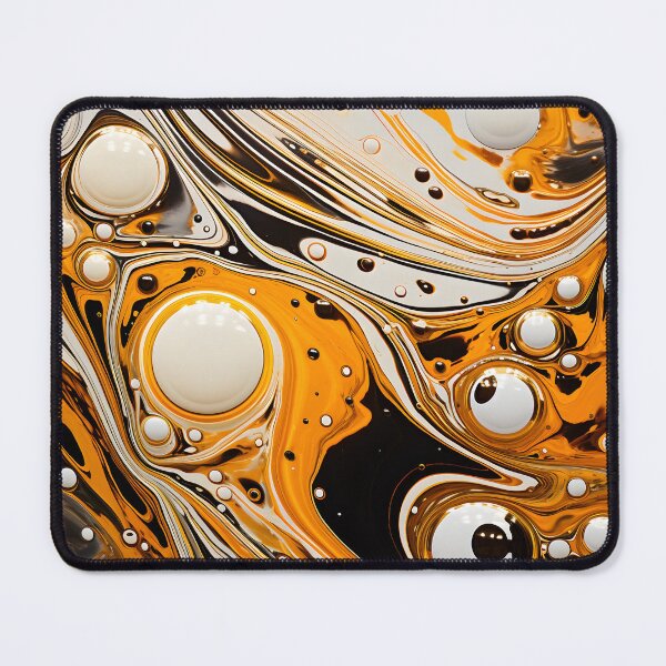 Item preview, Golden Swirls Abstract Elegance designed and sold by VectorPlace.