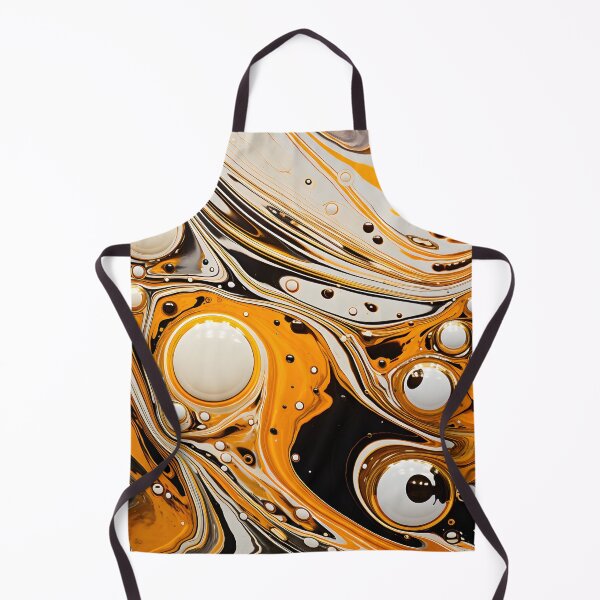 Item preview, Golden Swirls Abstract Elegance designed and sold by VectorPlace.