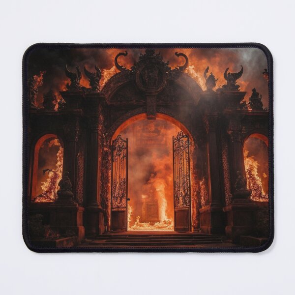 Item preview, The Fiery Gates of Hell - 2 designed and sold by nyathiwa.
