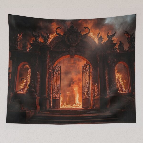 Item preview, The Fiery Gates of Hell - 2 designed and sold by nyathiwa.