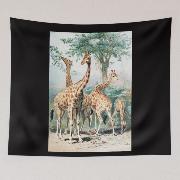 Item preview, Victorian Giraffe Illustration designed and sold by Hoorahville.