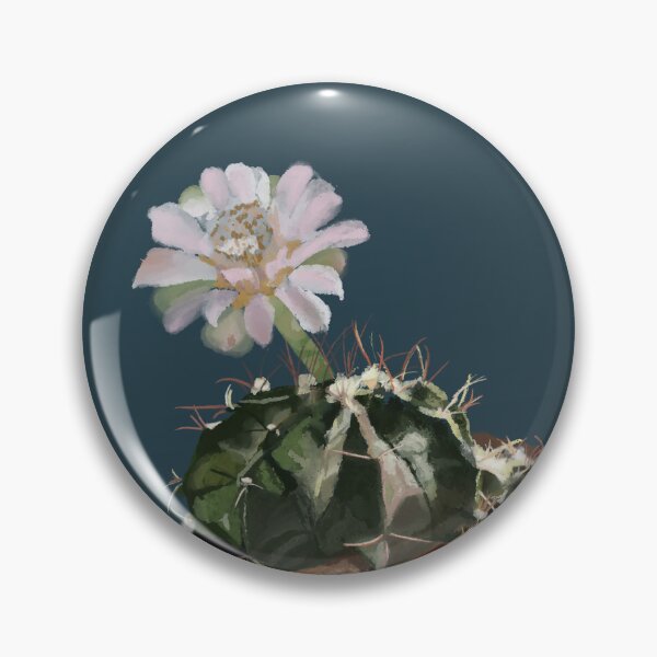 Item preview, Gymnocalycium of Cactus digital painting with a Water color brush. designed and sold by Gtstwentyoneart.