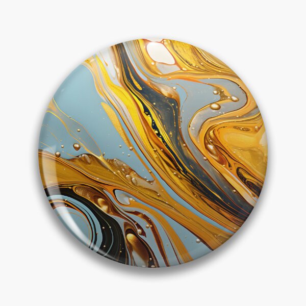 Item preview, Amber Waves Fluid Abstract designed and sold by VectorPlace.