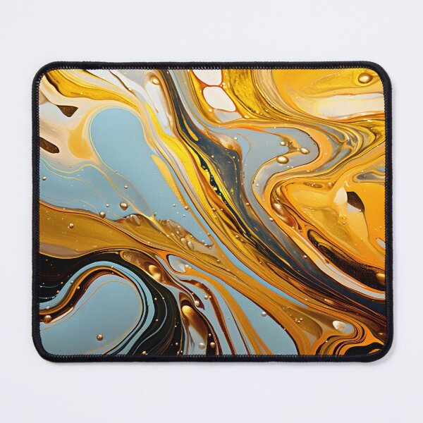Item preview, Amber Waves Fluid Abstract designed and sold by VectorPlace.