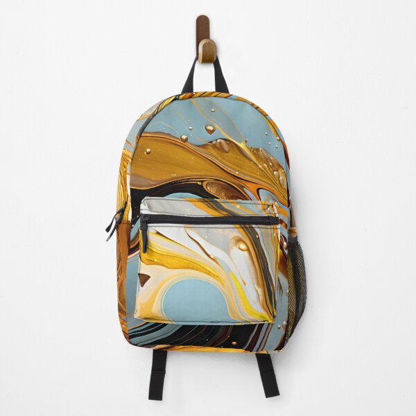 Item preview, Amber Waves Fluid Abstract designed and sold by VectorPlace.