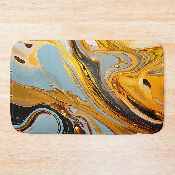 Item preview, Amber Waves Fluid Abstract designed and sold by VectorPlace.