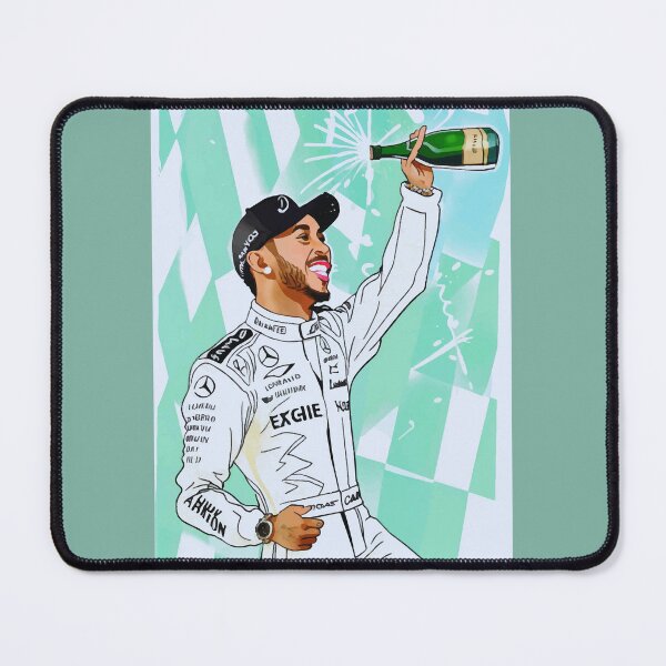 Item preview, Savoring Triumph, Showering in Success: Lewis Hamilton"s Celebration designed and sold by F1 Studio.