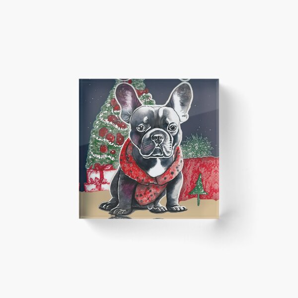 Item preview, Christmas Frenchie designed and sold by MGSdesing.