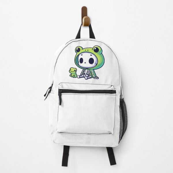 Item preview, Cute skeleton with froggy hoodie designed and sold by Wxjtecki.