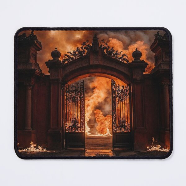 Item preview, The Fiery Gates of Hell - 3 designed and sold by nyathiwa.