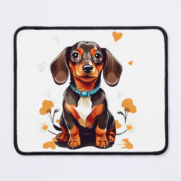 Item preview, Cute Dachshund Dog Workart for Dog Lovers designed and sold by ScifiDesigns.