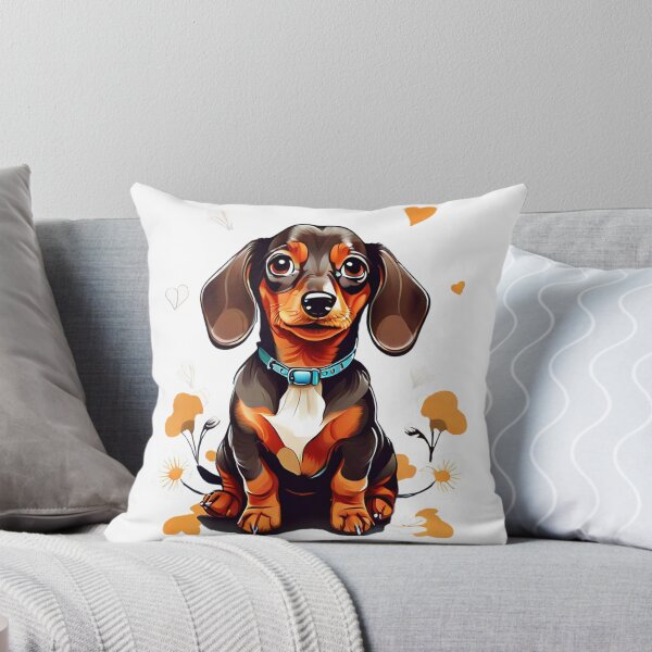 Item preview, Cute Dachshund Dog Workart for Dog Lovers designed and sold by ScifiDesigns.