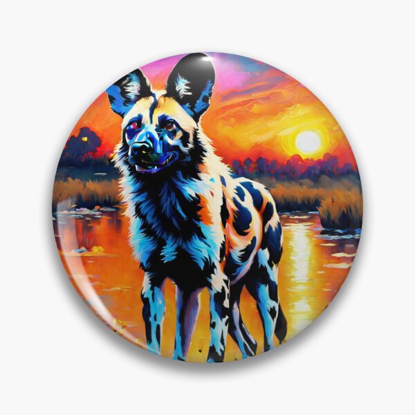 Item preview, African Wild Dog designed and sold by ishitastore08.