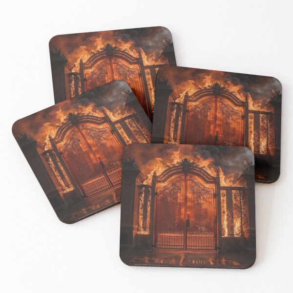 Item preview, The Fiery Gates of Hell - 4 designed and sold by nyathiwa.
