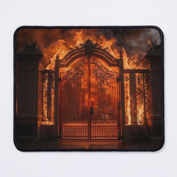 Item preview, The Fiery Gates of Hell - 4 designed and sold by nyathiwa.