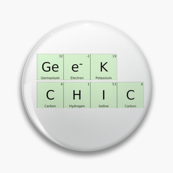 Item preview, Geek Chic Periodic Table designed and sold by MagickDragon.