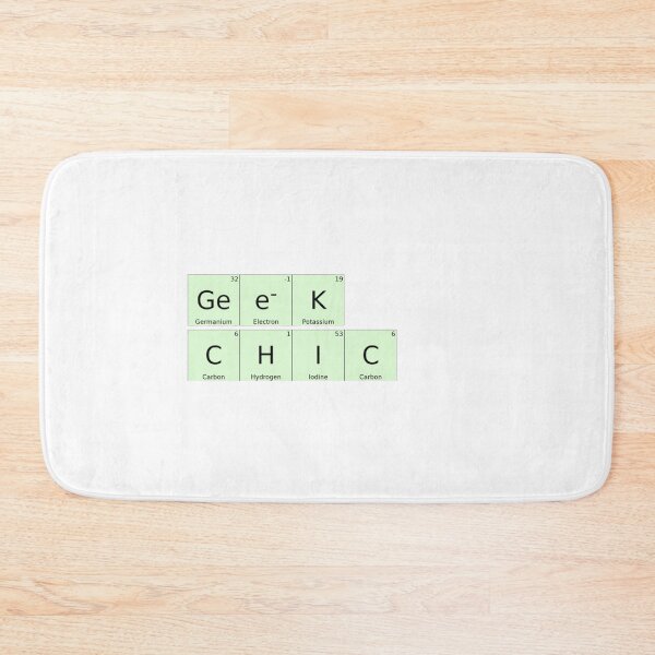 Item preview, Geek Chic Periodic Table designed and sold by MagickDragon.