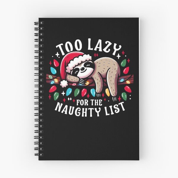 Item preview, Funny Christmas Shirt for Women Men Kids Naughty List Sloth designed and sold by BlueBerry-Pengu.