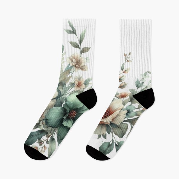 Artikelvorschau, Green Floral Art entworfen und verkauft von tipitoes.