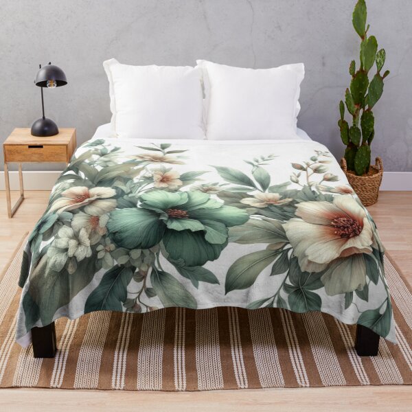 Artikelvorschau, Green Floral Art entworfen und verkauft von tipitoes.