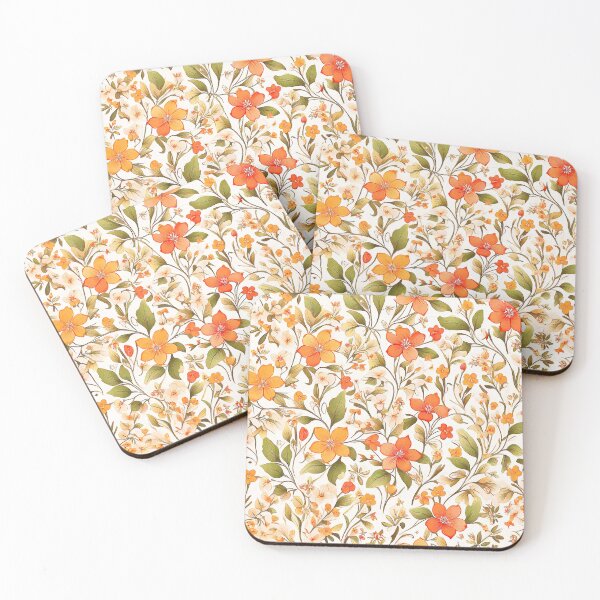 Item preview, botanical flowers colorful designed and sold by jinmommyonline.