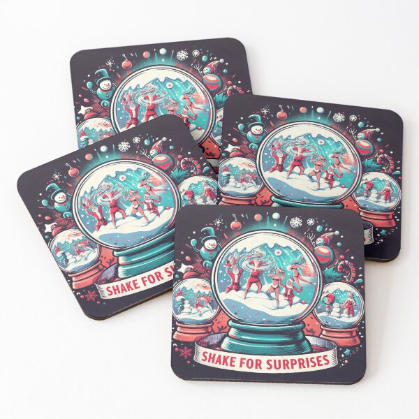 Item preview, Merry Morphing Snowglobes Shake for Surprises designed and sold by Wonderall.