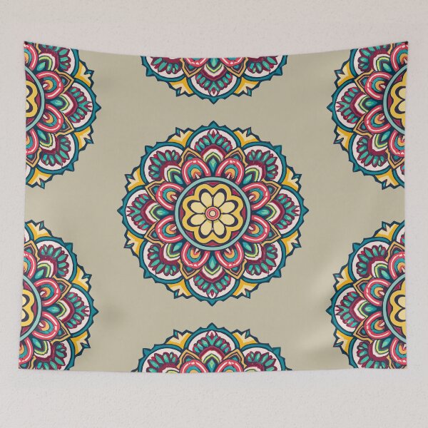 Item preview, Traditional Intricate Rangoli Art-Design & Pattern designed and sold by Jollys-ArtShop.