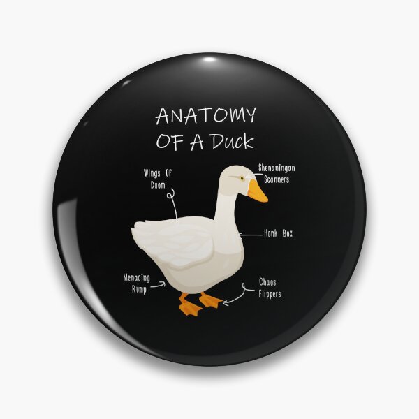 Item preview, Funny Duck Anatomy - Duck Lover Gift Shirt designed and sold by Petensity.