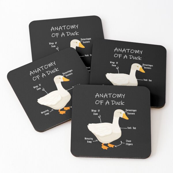 Item preview, Funny Duck Anatomy - Duck Lover Gift Shirt designed and sold by Petensity.
