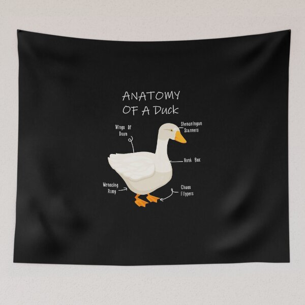 Item preview, Funny Duck Anatomy - Duck Lover Gift Shirt designed and sold by Petensity.