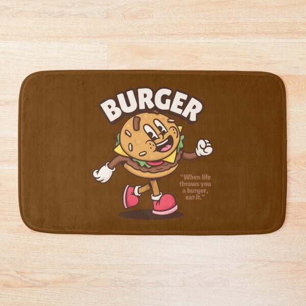Item preview, Burger : Cartoon Character designed and sold by savasanaqueen.